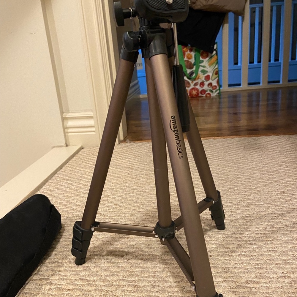 Amazon Basics Adjustable Camera Tripod - Picture 3 of 5